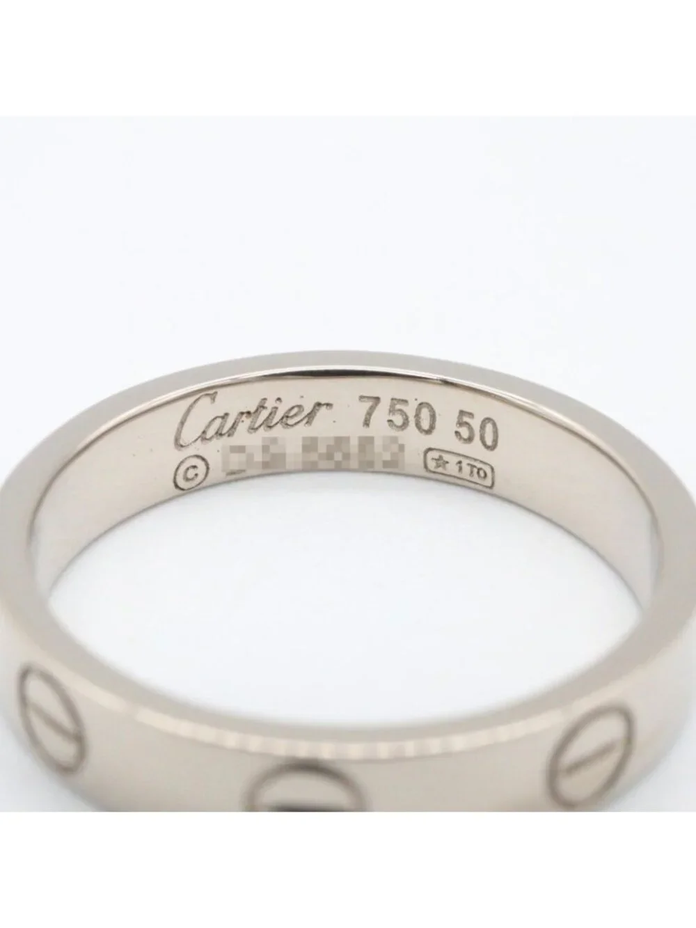 Cartier Ring Mini Love 18k White Gold